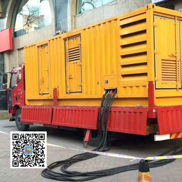 会理静音发电机出租